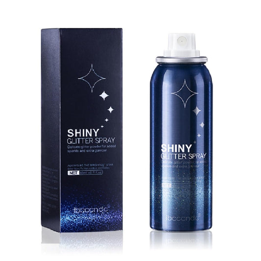 Long-Lasting Body Glitter Spray for Hair, Body & Clothes – Silver Shimmer for Stage, Festival, Rave, Makeup, Prom (60ml)