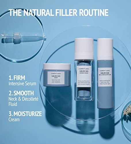 Comfort Zone Sublime Skin Neck & Decollete Fluid - Firming & Smoothing Cream for Mature & Dry Skin with Jojoba Seed & Achillea Extract, 2.03 Fl Oz - görsel 10