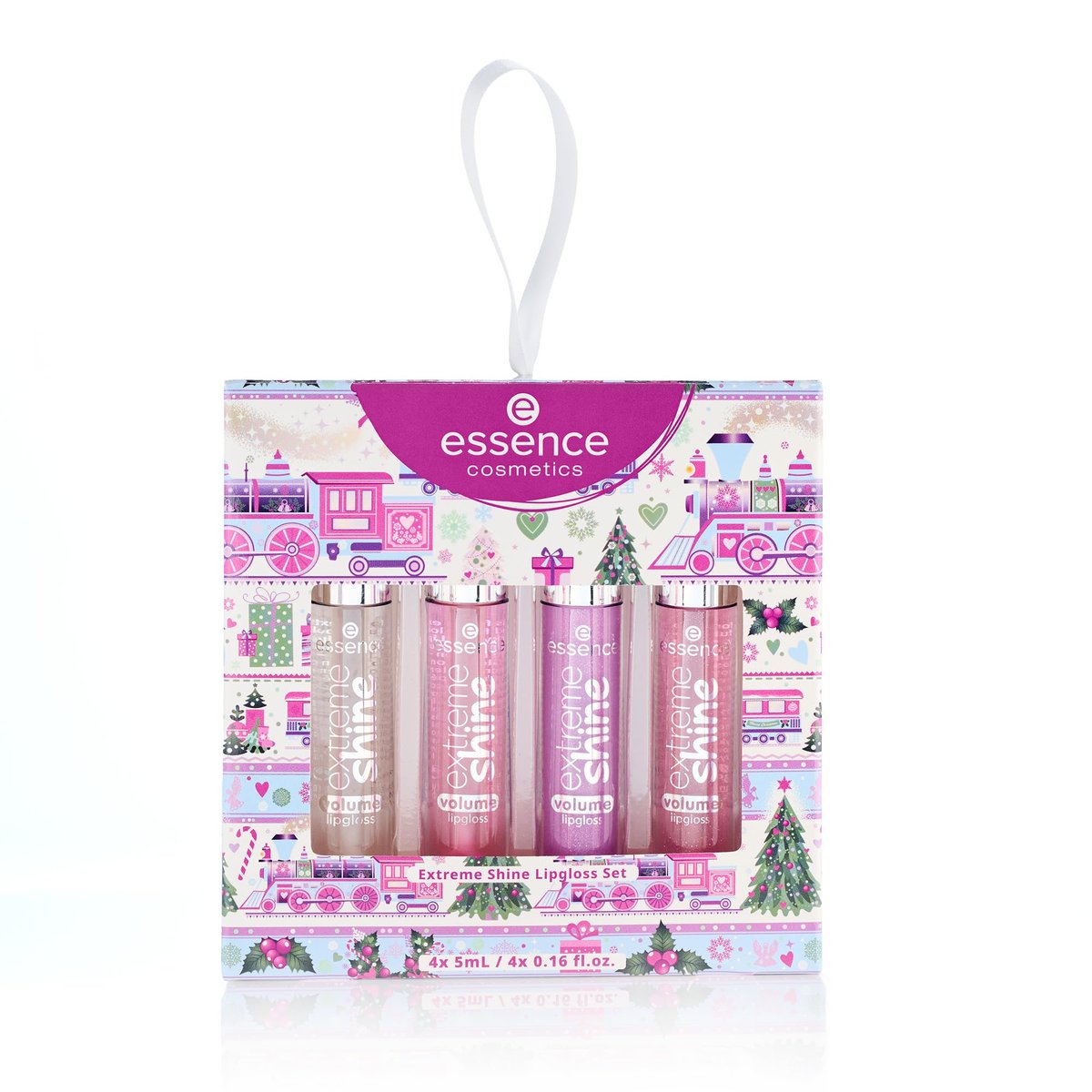 Essence Extreme Shine Volume Lipgloss Gift Set - 4 Shades in 1 Set, Vegan & Cruelty Free Lip Gloss Avelisse