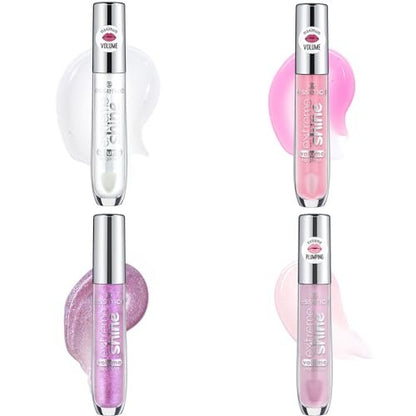 Essence Extreme Shine Volume Lipgloss Gift Set - 4 Shades in 1 Set, Vegan & Cruelty Free Lip Gloss Avelisse