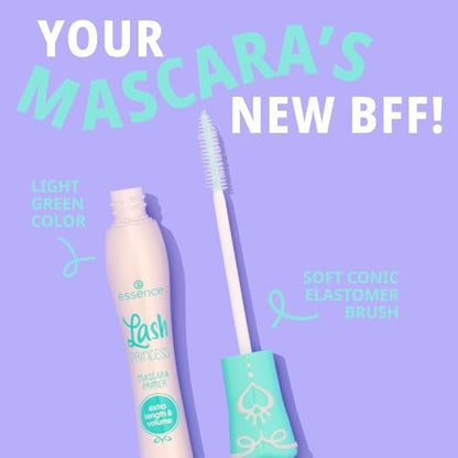 Essence Lash Princess Mascara Holiday Gift Set - 4 Vegan & Cruelty-Free Mascaras for False Lash Effect, Waterproof, Primer, Curl & Volume - Stocking Stuffer for Beauty Lovers