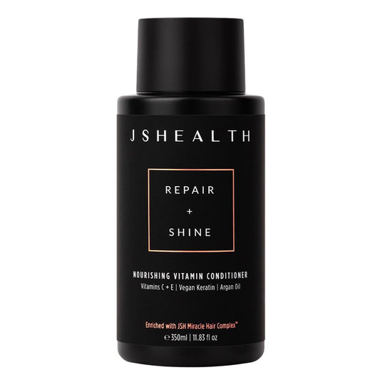 JSHealth Nourishing Conditioner - Vitamin-Enriched Deep Treatment for Dry, Colored Hair - With Keratin, Argan Oil, and Vitamins C & E | Sulfate-Free, Vegan, 350ml Avelisse