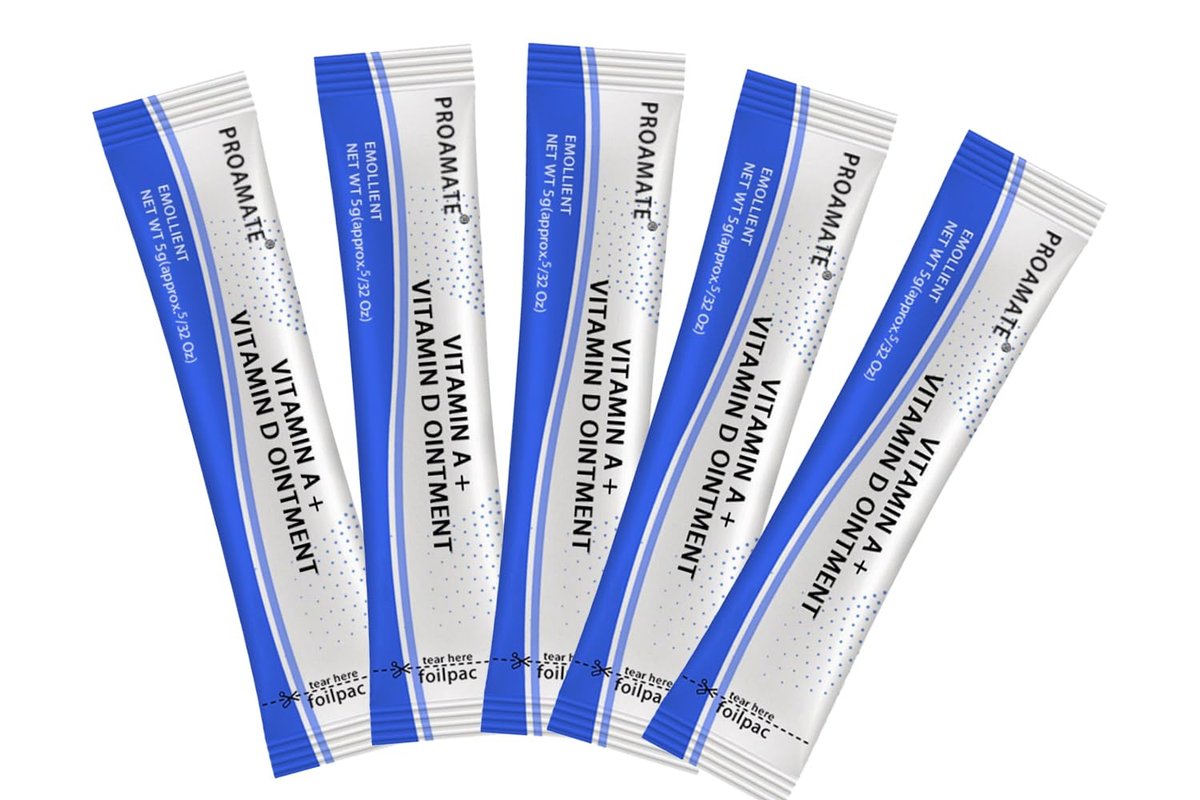 Proamate 50-Pack Tattoo Aftercare Cream & Scar Repair Gel – Microblading Ointment with Vitamin A & D for Healing - görsel 1