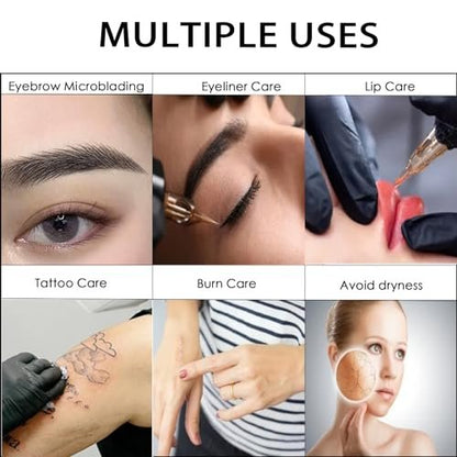 Proamate 50-Pack Tattoo Aftercare Cream & Scar Repair Gel – Microblading Ointment with Vitamin A & D for Healing