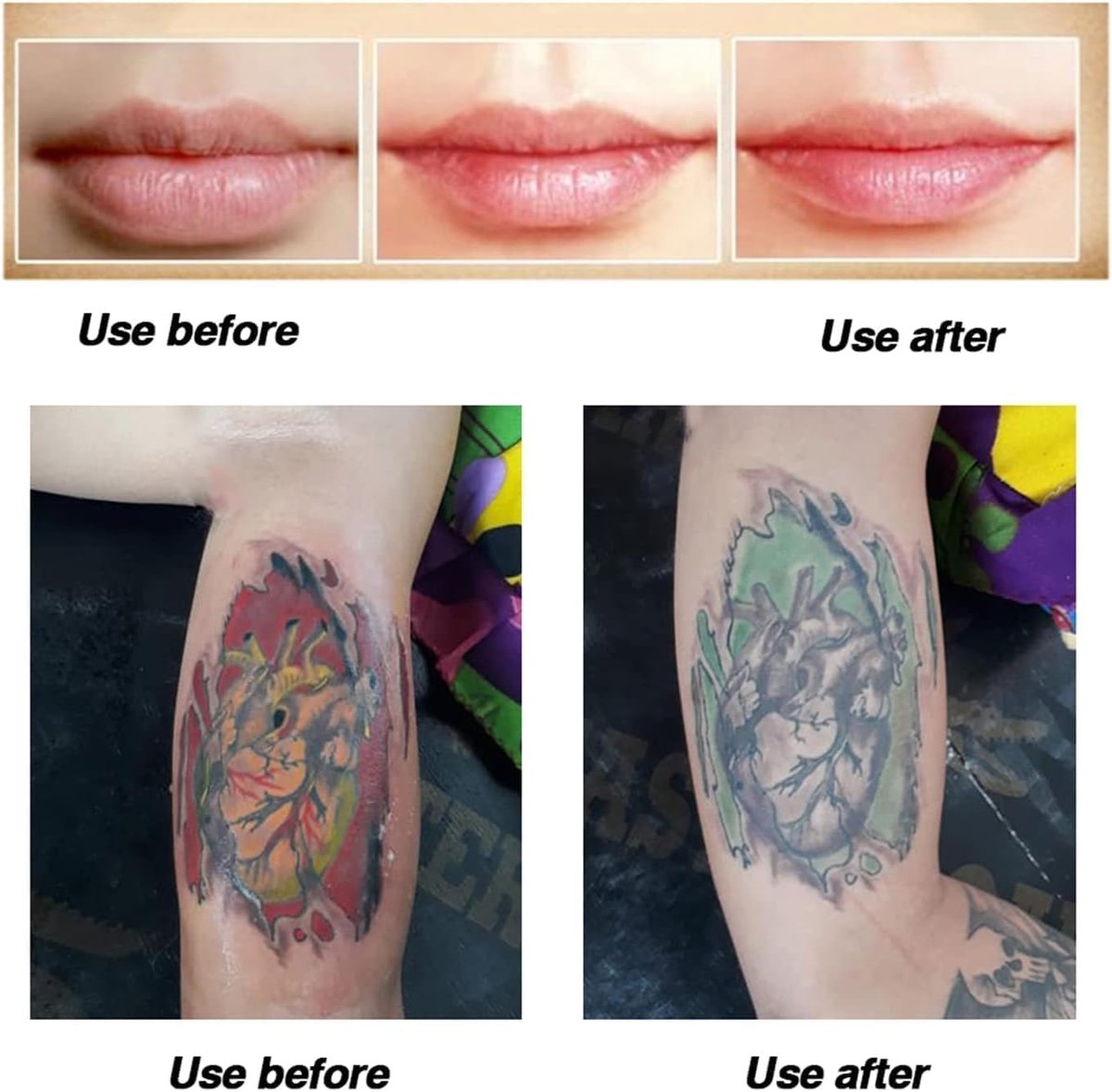 Proamate 50-Pack Tattoo Aftercare Cream & Scar Repair Gel – Microblading Ointment with Vitamin A & D for Healing - görsel 9