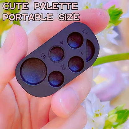 2-in-1 Lash Lift & Brow Lamination Lotion Palette with Silicone Tray – 6 Function Container for Eyelash Perm & Tint