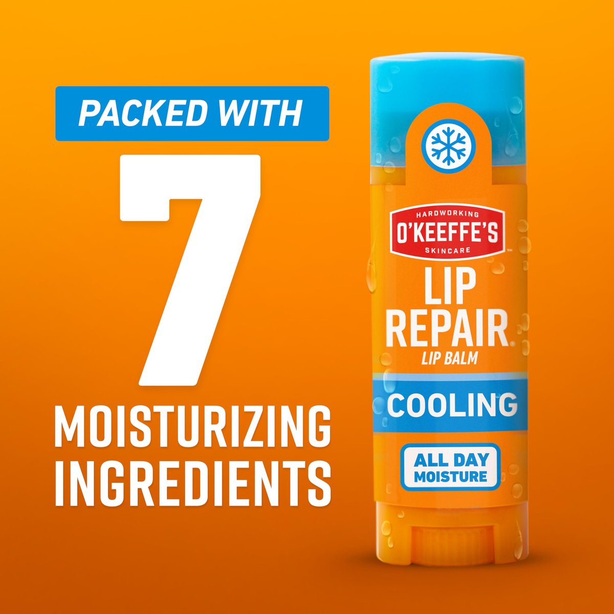 O'Keeffe's Lip Repair Lip Balm Twin Pack – Cooling Relief for Dry, Cracked Lips - görsel 7