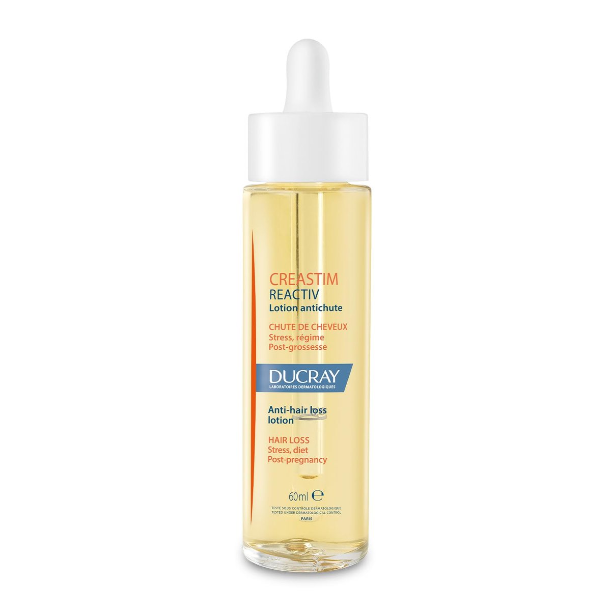 Ducray Creastim Reactiv Hair Loss Lotion – Intensive Regrowth Treatment for Thinning Hair, 60 ml Avelisse