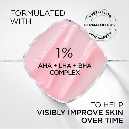 L'Oreal Paris Prime Lab Up to 24H Pore Minimizer Face Primer - Infused with AHA, LHA, BHA Complex to Smooth Skin & Extend Makeup Wear, 1.01 Fl Oz Avelisse