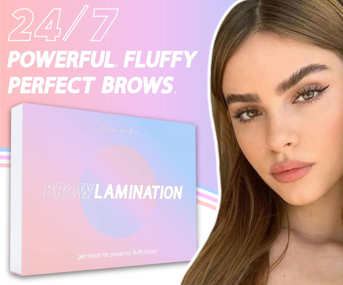 Eyebrow Lamination Kit by Beau | Professional DIY Brow Lift with Keratin Conditioning for Fuller, Thicker Brows - Long Lasting Results (Pack of 11) Avelisse