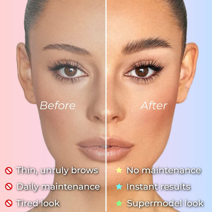 Eyebrow Lamination Kit by Beau | Professional DIY Brow Lift with Keratin Conditioning for Fuller, Thicker Brows - Long Lasting Results (Pack of 11) Avelisse