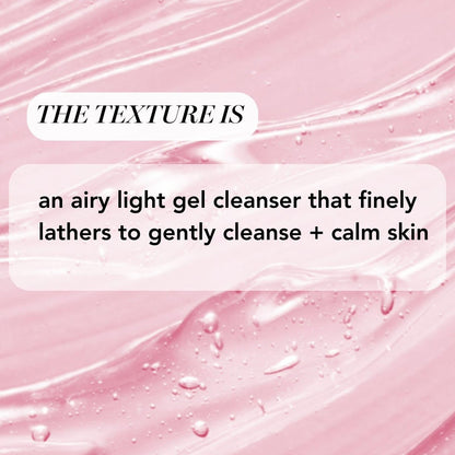 Saturday Skin Hydrating Gentle Facial Gel Cleanser - Makeup Remover for Sensitive Skin, Antioxidant Vitamin Brightening Smoothing, Korean Skincare with CICA, Acai Berry & Oats, 5.07 Fl Oz Avelisse