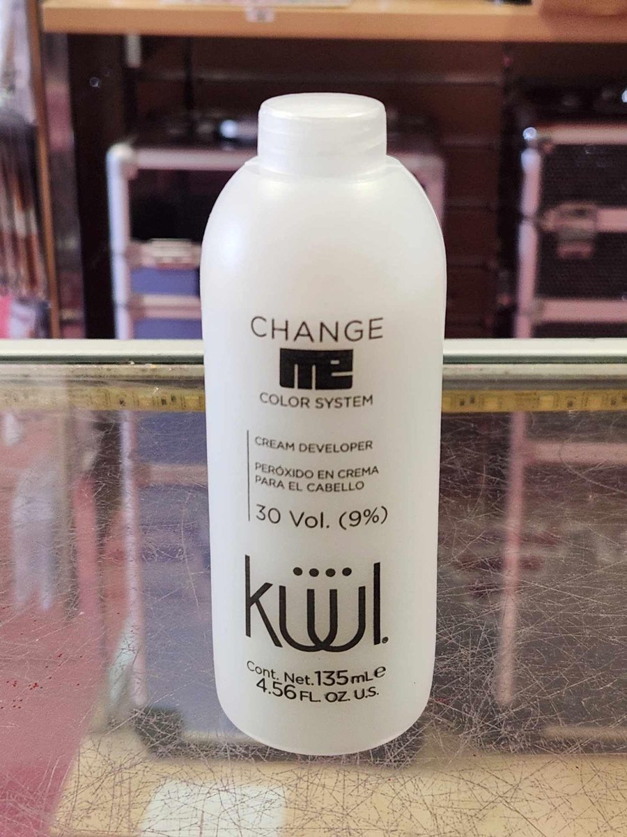 Küül Change Me Peroxide 30 Volume (9%) 4 fl oz - Hair Color Developer Cream (White) - görsel 5