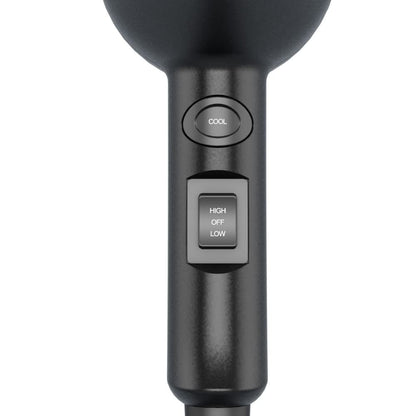 MHU Mini Blow Dryer 1000 Watts - Ceramic Ionic Compact Hair Dryer for Painting, Acrylic Pouring, Kids, and Travel - Black Avelisse