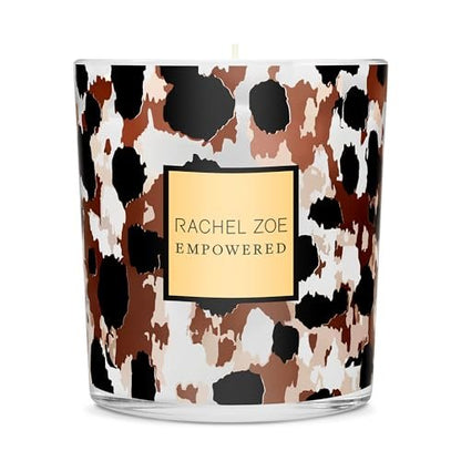 Rachel Zoe Empowered Scented Candle - Vanilla Luxury Soy Wax Jar Candle, 45-Hour Burn, 6.3 oz