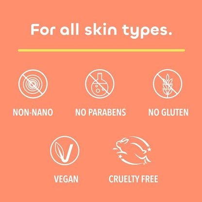 Seaweed Bath Co Smooth & Protect Invisible Mineral Sunscreen SPF 50 – Lightweight, Non-Greasy Zinc Oxide Face Sunscreen Gel, Daily Fragrance Free Moisturizer Primer with SPF, 1.7 oz Avelisse