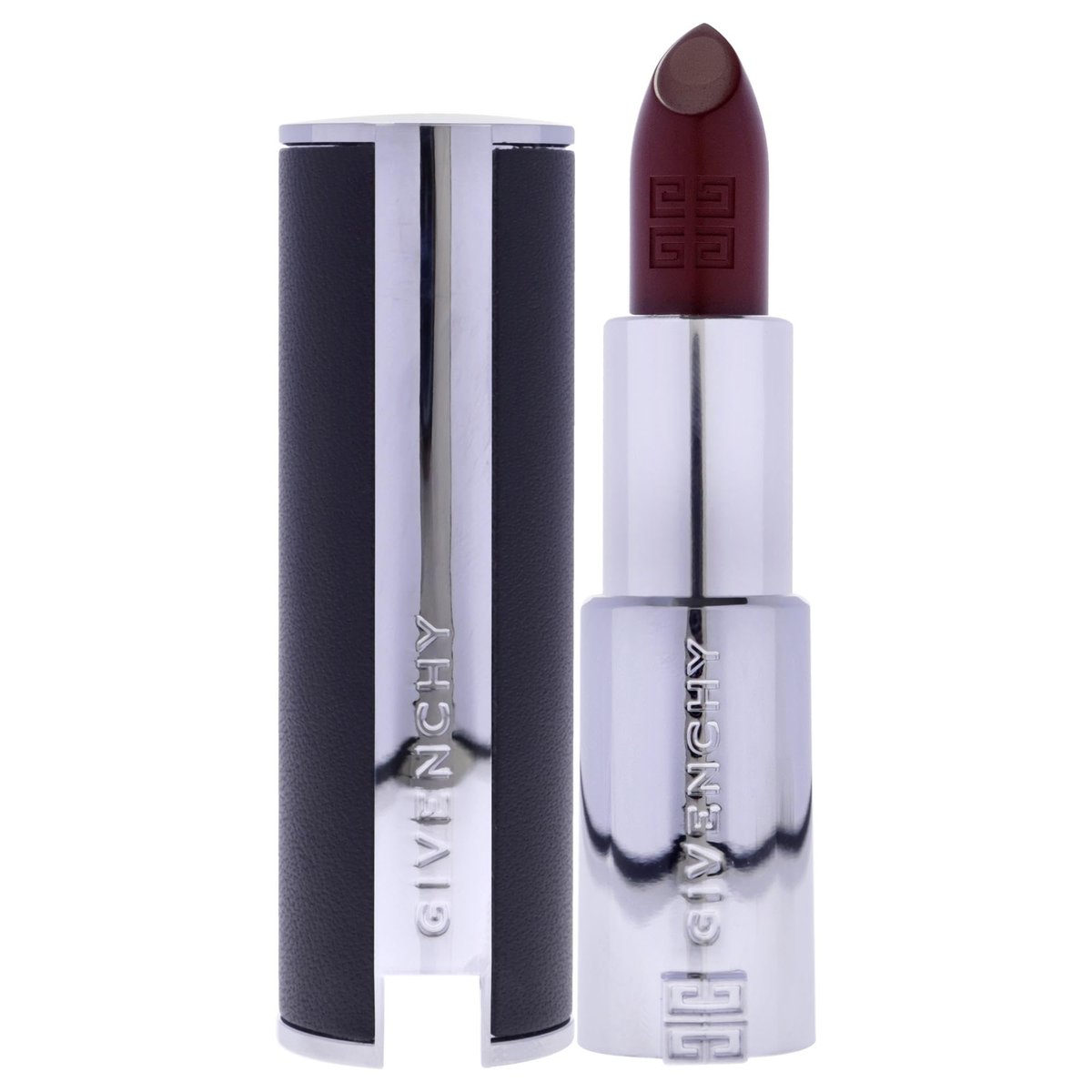 Givenchy Le Rouge Interdit Intense Silk Lipstick - N117 Rouge Erable (Cranberry) - 0.11 oz - görsel 3