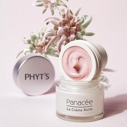Phyts Panacea The Rich Cream - Face Moisturizer for Mature Dry Skin - Anti-Aging Face Cream with Omega 6 and Vitamin E - 1.69 oz