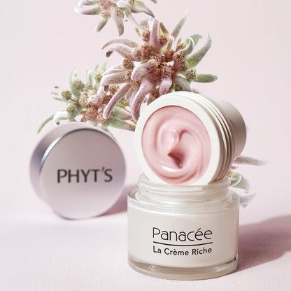 Phyts Panacea The Rich Cream - Face Moisturizer for Mature Dry Skin - Anti-Aging Face Cream with Omega 6 and Vitamin E - 1.69 oz