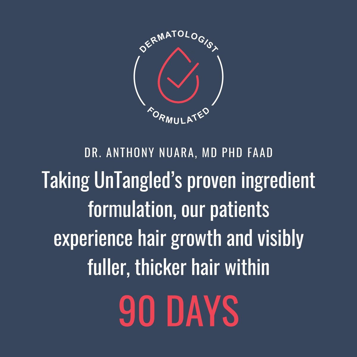 UnTangled Hair Vitamins - Collagen & Biotin Supplement for Thicker, Faster Hair Growth (60-Day Supply) Avelisse