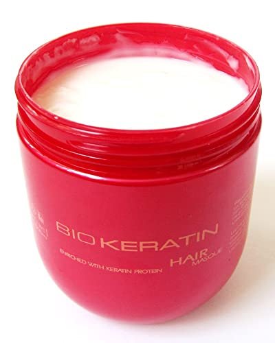 Bio Keratin Luxury Collection Anti-Frizz Smoothing Hair Masque – 16.9 fl oz (500ml) - görsel 12