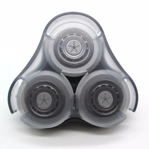 SH90 Replacement Rotary Heads for Philips Norelco Series 9000 - Double-Layer Precision Blades with Metal Wheel Buckle Upgrade Avelisse