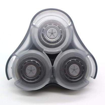 SH90 Replacement Rotary Heads for Philips Norelco Series 9000 - Double-Layer Precision Blades with Metal Wheel Buckle Upgrade Avelisse