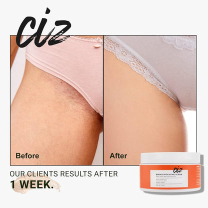 Bikini Area Exfoliator – Ingrown Hair & Razor Bump Treatment with Sugar Scrub for Women Avelisse