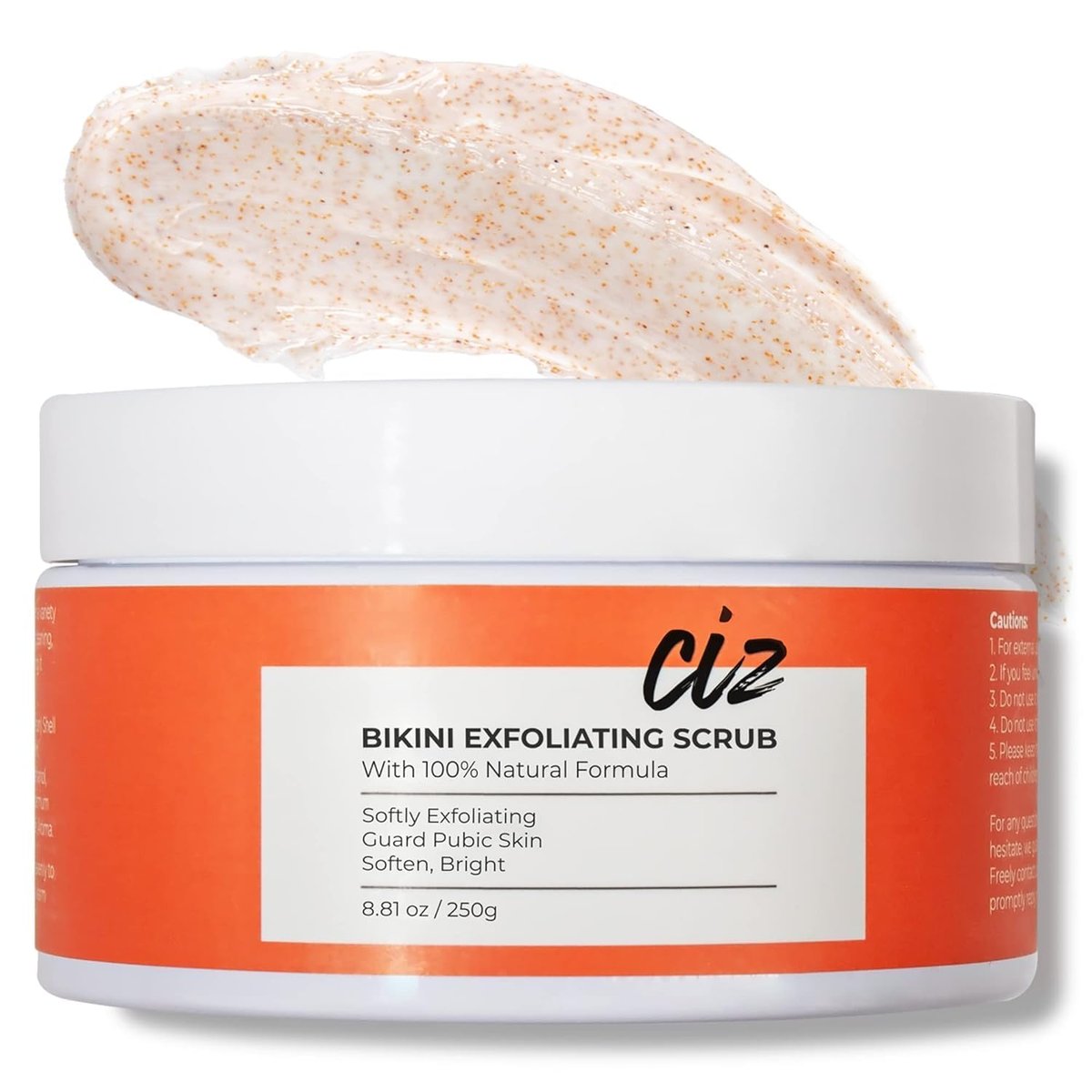 Bikini Area Exfoliator – Ingrown Hair & Razor Bump Treatment with Sugar Scrub for Women Avelisse