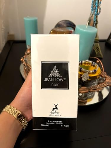 Maison Alhambra Jean Lowe Noir Eau de Parfum for Men - 3.4 oz Avelisse