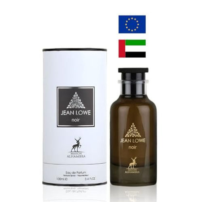 Maison Alhambra Jean Lowe Noir Eau de Parfum for Men - 3.4 oz Avelisse