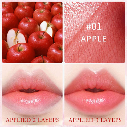 4 Colors Lip Tint Stain Set – Watery Lip Tint Mini Liquid Matte Lipstick, Long Lasting & Waterproof, Moisturizing Natural Lip Gloss, Multi-Use Lip and Cheek Tint, Lightweight Non-Sticky
