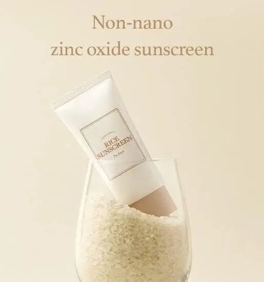 I'm from Rice Sunscreen SPF50+ PA++++ 50ml - Physical Mineral Sun Protection with 41% Rice Extract, Non-Nano Zinc Oxide, Reef Safe Avelisse