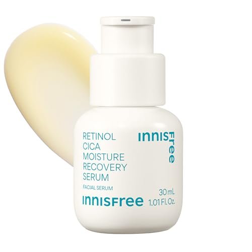innisfree Retinol Cica Serum with Salicylic Acid - Korean Moisture Recovery Treatment for Beginners, 1.01 Fl Oz Avelisse