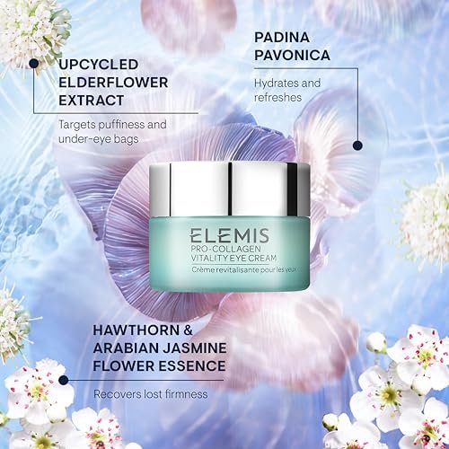 ELEMIS Pro-Collagen Vitality Eye Cream 15ml - Firm, Replenish & Smooth Skin Avelisse
