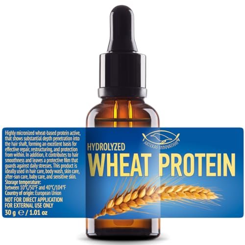 Hydrolyzed Wheat Protein Liquid – 1 oz for Homemade Hair, Skin & Body Care – Artekas Innovation Avelisse