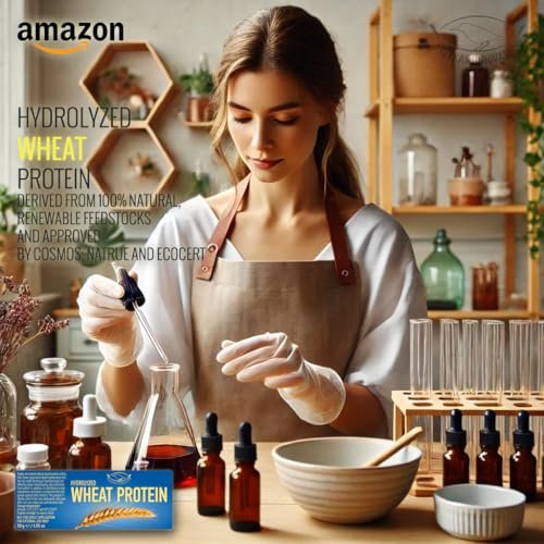 Hydrolyzed Wheat Protein Liquid – 1 oz for Homemade Hair, Skin & Body Care – Artekas Innovation Avelisse
