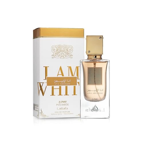 Lattafa Perfumes Ana Abiyedh Poudree for Women Eau de Parfum Spray, 2.0 oz / 60 ml Avelisse