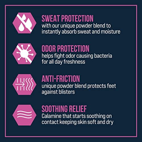 Certain Dri Women's Body Powder - Talc-Free, Triple-Action Sweat, Odor & Moisture Control, Anti-Chafing Calamine Formula, Doctor-Recommended for Sensitive Skin - 8 oz - görsel 8