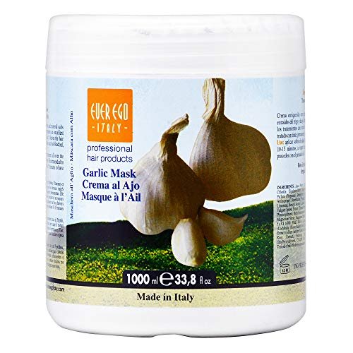 Ever Ego Italy ImpacEgo Garlic Conditioning Mask – 33.8 fl oz (1000ml) Professional Hair Treatment Avelisse