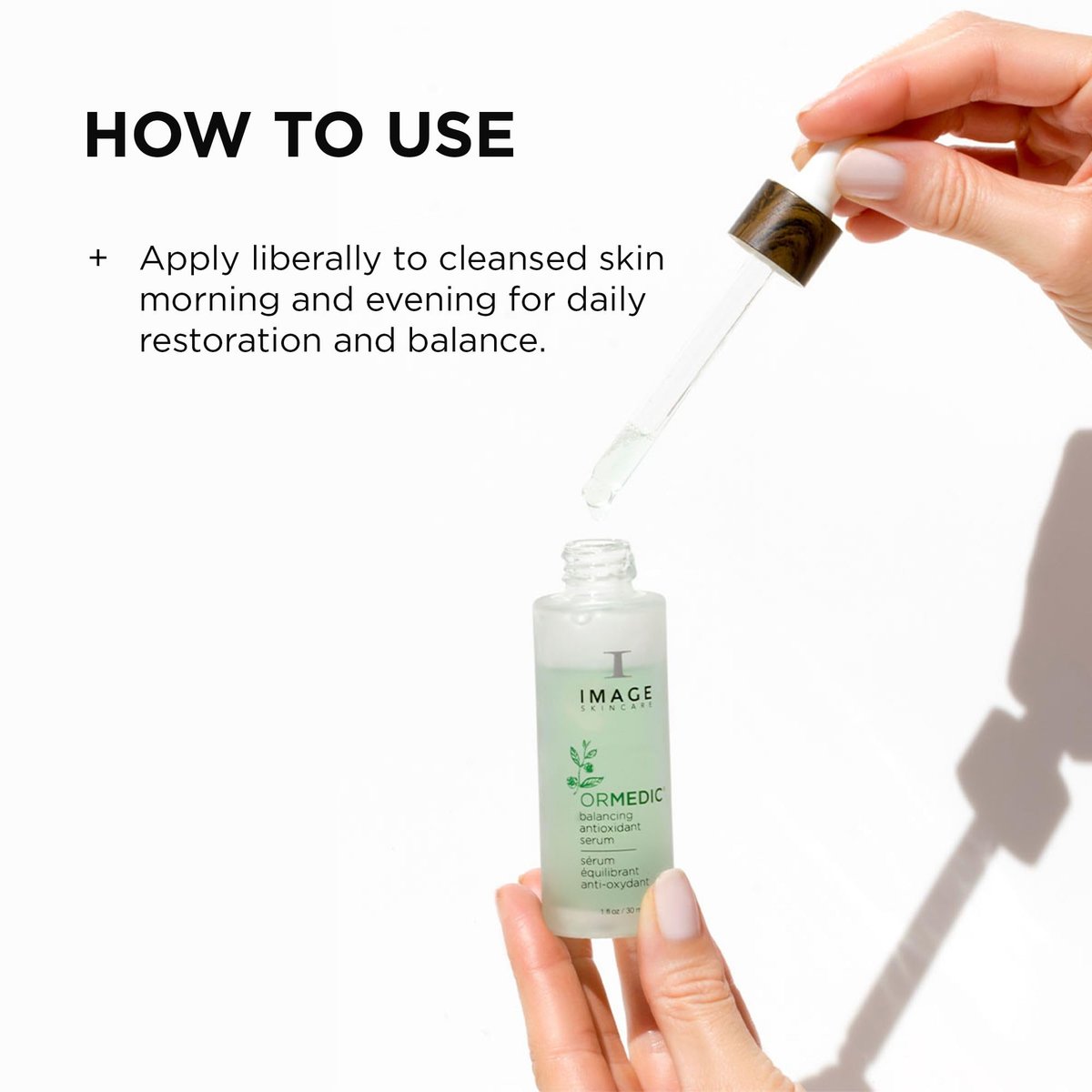 IMAGE Skincare ORMEDIC Balancing Antioxidant Serum – Hydrating & Soothing Face Serum with Organic Aloe Vera, Vitamin C & Botanical Extracts, 1 fl oz Avelisse