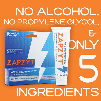 Zapzyt 2 Step Acne Treatment – Effective Acne Gel for Clear Skin Avelisse