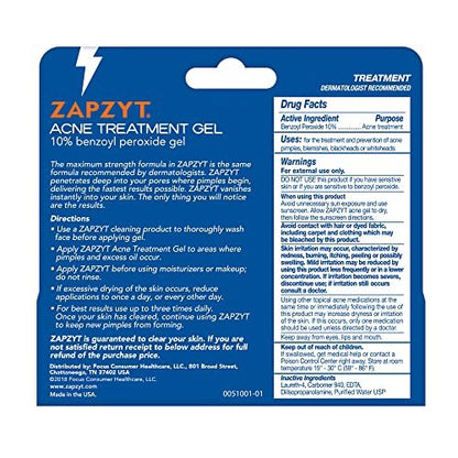 Zapzyt 2 Step Acne Treatment – Effective Acne Gel for Clear Skin Avelisse