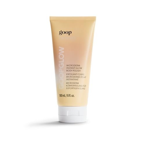 goop Beauty Microderm Body Polish – Exfoliating Scrub & Foaming Cleanser for Glowing Skin, 6 fl oz Avelisse