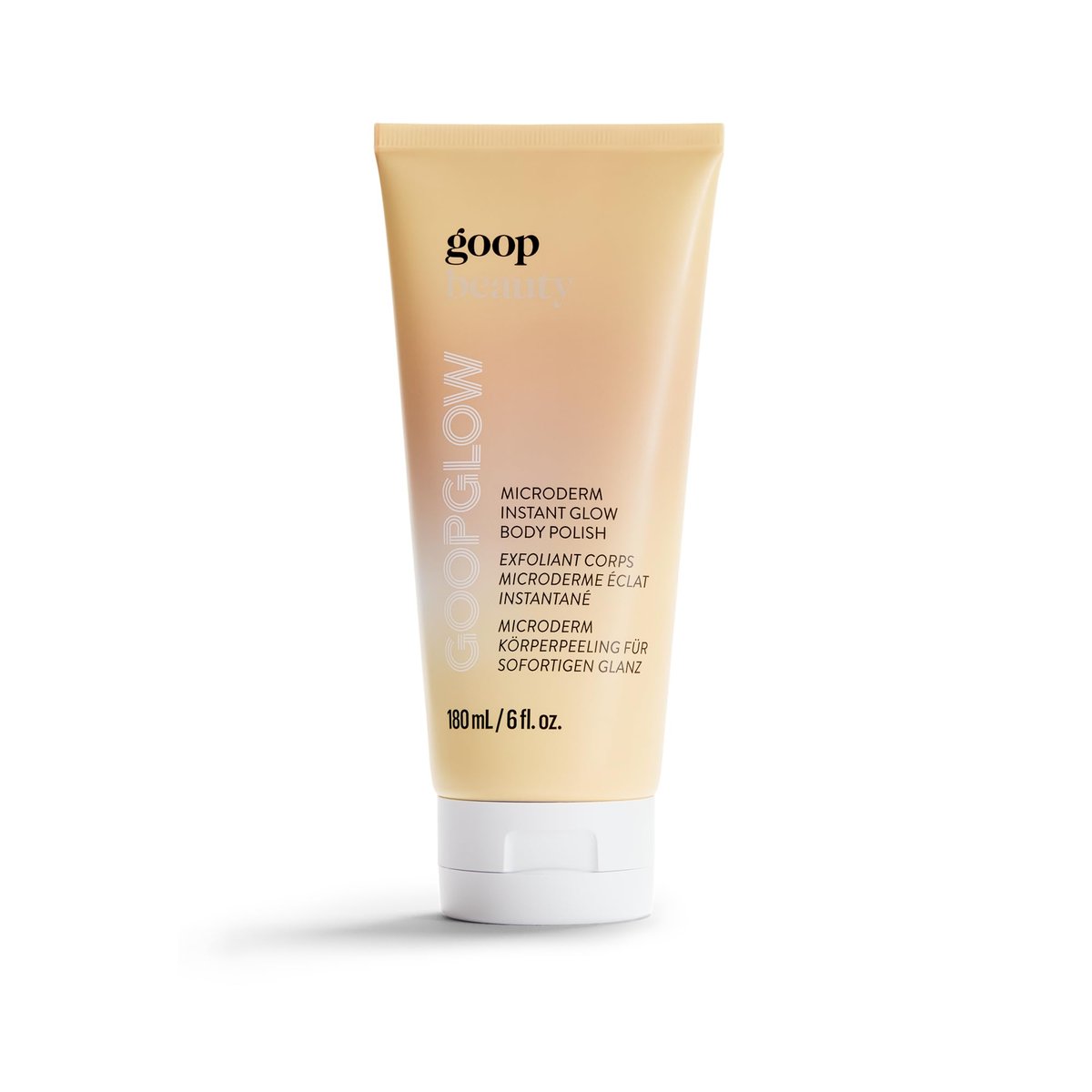 goop Beauty Microderm Body Polish – Exfoliating Scrub & Foaming Cleanser for Glowing Skin, 6 fl oz Avelisse