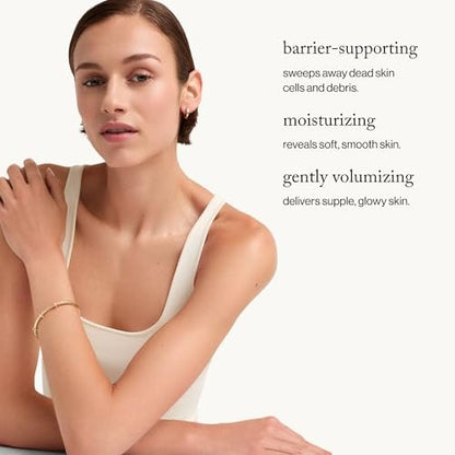 goop Beauty Microderm Body Polish – Exfoliating Scrub & Foaming Cleanser for Glowing Skin, 6 fl oz Avelisse