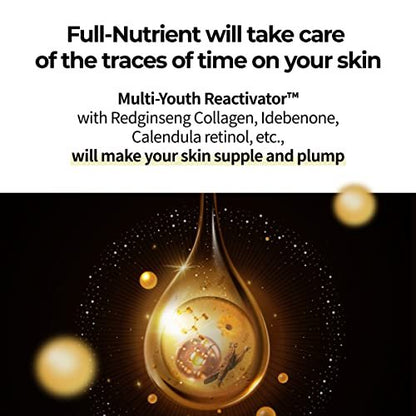 numbuzin No.4 Full-Nutrient Firming Cream – Anti-Aging & Wrinkle Care with Red Ginseng, Niacinamide, Bifida – 2.02 fl. oz. Avelisse