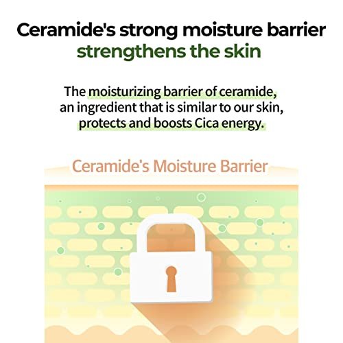 numbuzin No.2 Cica Ceramide Repair Cream - Hydrating & Calming Face Moisturizer for All Skin Types, 2.02 fl. oz. Avelisse