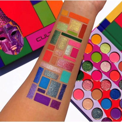 Juvia's Place Palette Culture - 30 Pigmented Eyeshadow Shades - Bold Neutrals & Brights Avelisse