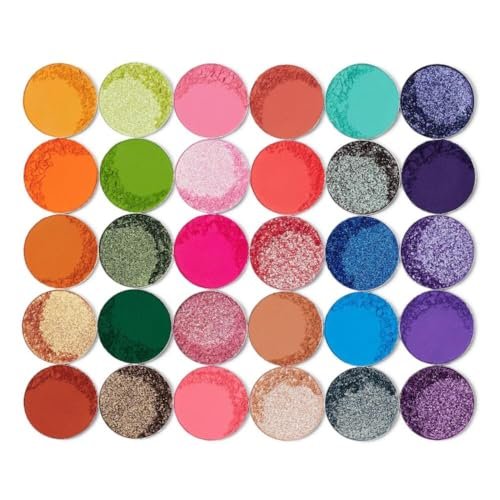 Juvia's Place Palette Culture - 30 Pigmented Eyeshadow Shades - Bold Neutrals & Brights Avelisse